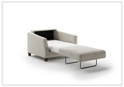 Luonto Monika Fabric Sleeper Sofa Chair in Cot Size