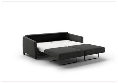 Monika King Sleeper Sofa Bed With Wood or Chrome Legs