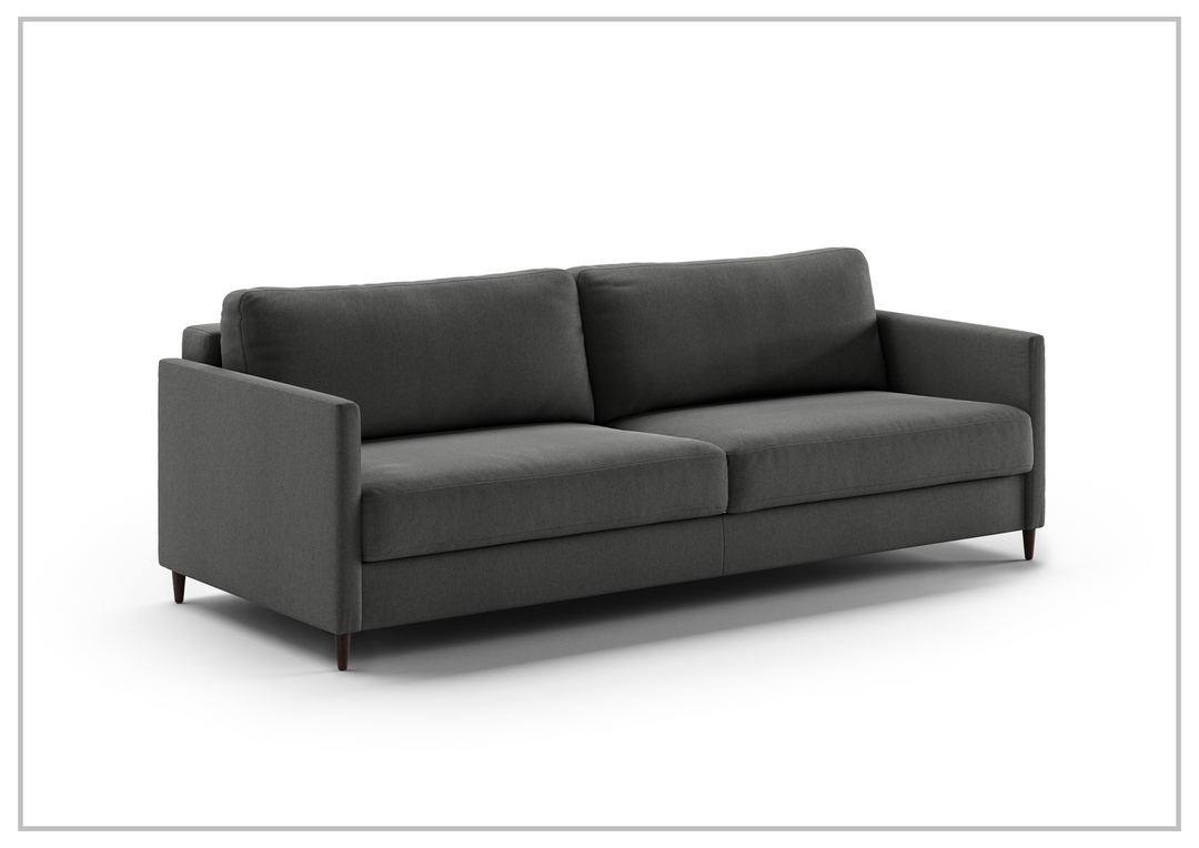 Luonto Elfin King Sleeper Sofa with Chrome or Wood Legs