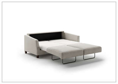 Luonto Monika Queen Sleeper Sofa With Wood or Chrome Legs