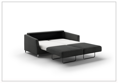 Luonto Monika Queen Sleeper Sofa With Wood or Chrome Legs