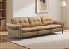 Morbido 3 Seater Sofa | Leather Tufted | Klaussner