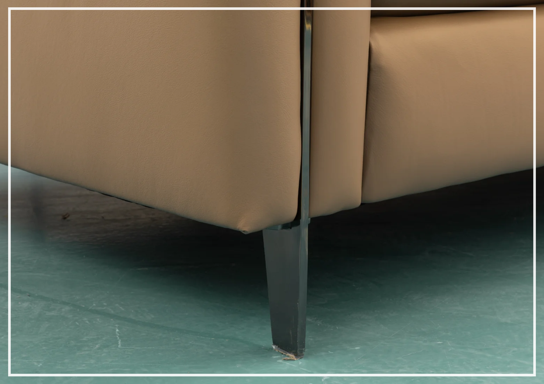 Morbido 3 Seater Sofa | Leather Tufted | Klaussner