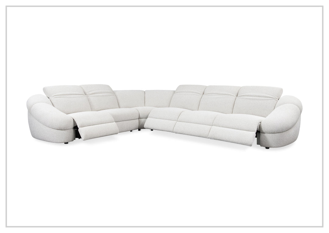 Massimo Fabric Power Motion Sectional | Wall-away Recline | Bernhardt-Jennihome