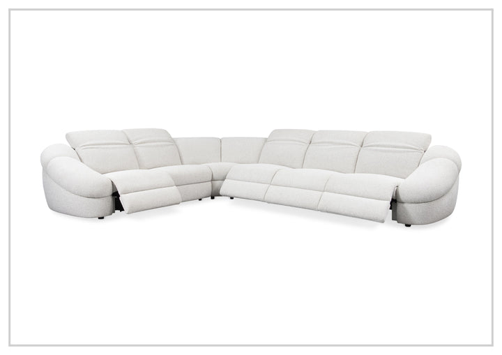 Massimo Fabric Power Motion Sectional | Wall-away Recline | Bernhardt-Jennihome