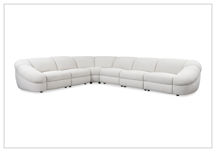 Massimo Fabric Power Motion Sectional | Wall-away Recline | Bernhardt-Jennihome