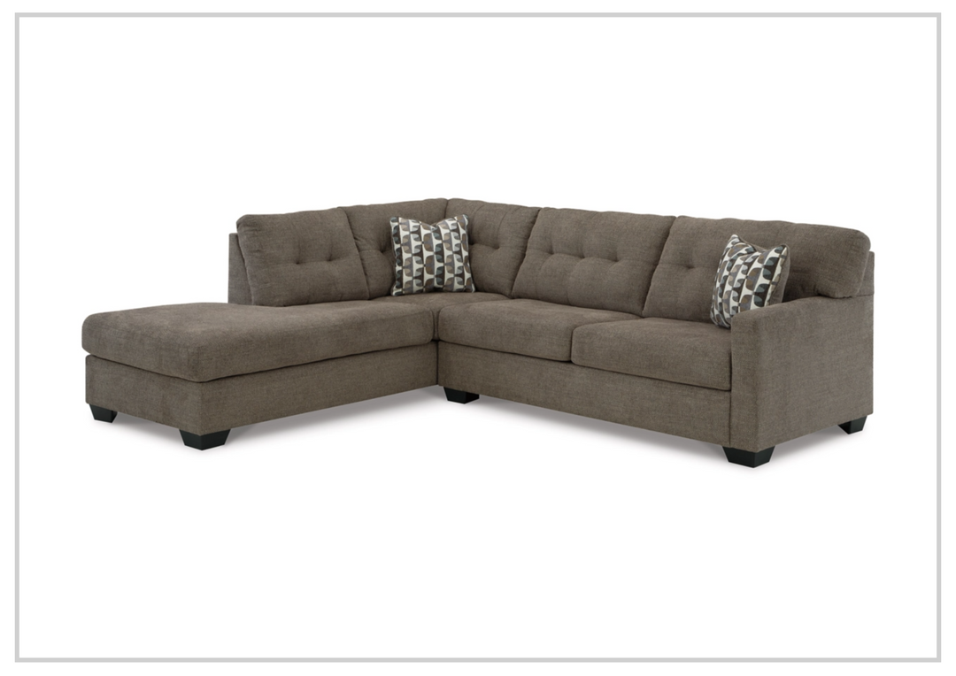 Gio Italia Mellis 2-Piece Fabric Sectional Sofa With Chaise-Jennihome