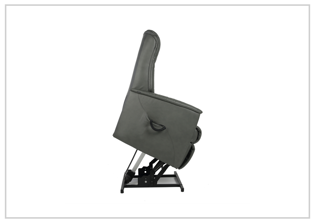 Memphis Leather Lift Recliner Chair | Motorized Headrest | Fjords