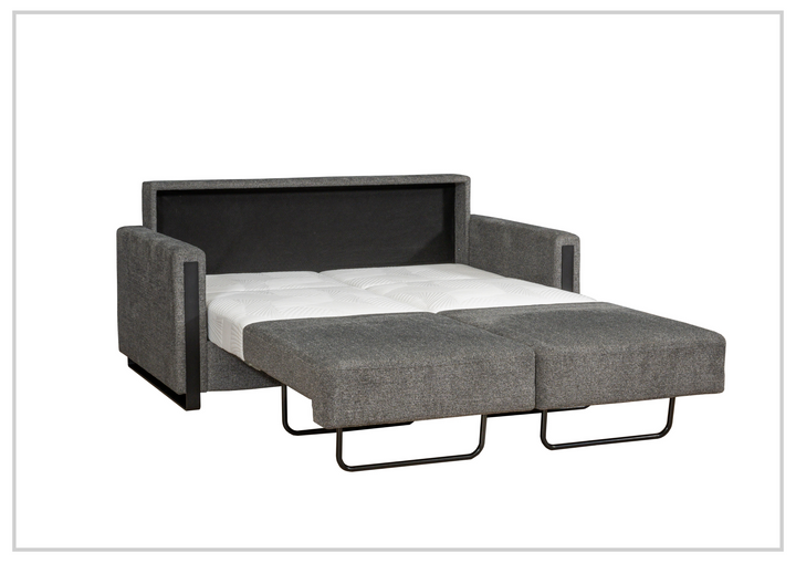 Fjords Mia Fabric Sleeper Sofa in Gray Color-Jennihome