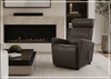 Milan Leather Lift Recliner Chair | Motorized Headrest | Fjords