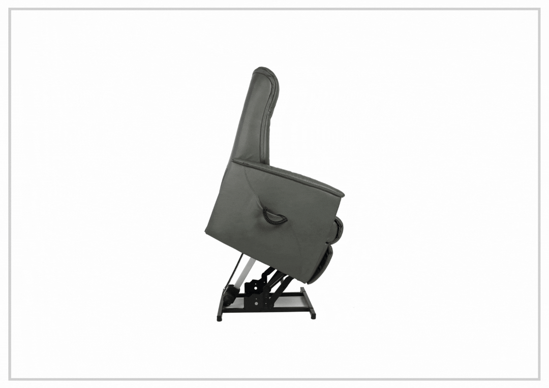 Memphis Leather Lift Recliner Chair | Motorized Headrest | Fjords
