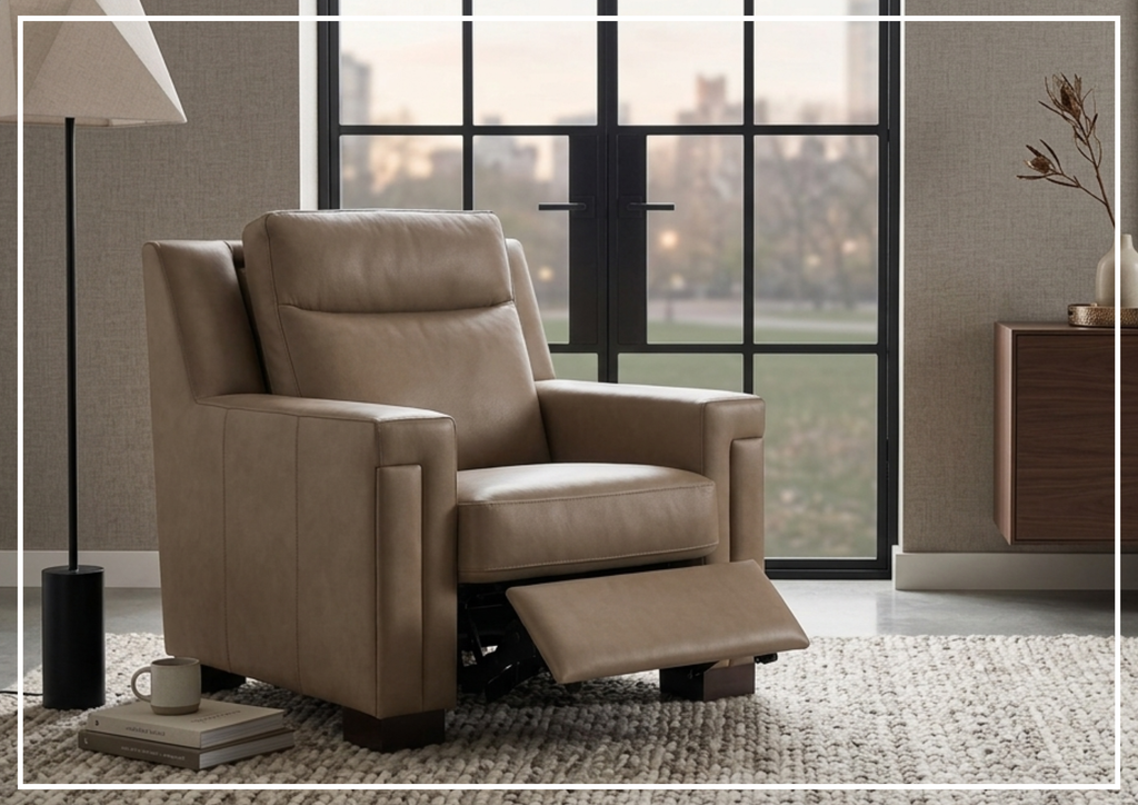 Mixon Power Reclining Chair | Adjustable Headrest | USB Charging | Universal