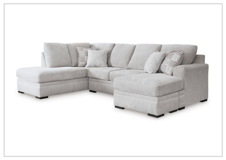 Gio Italia Gabrileigh 2-Piece U-Shaped Sectional Sofa with Chaise