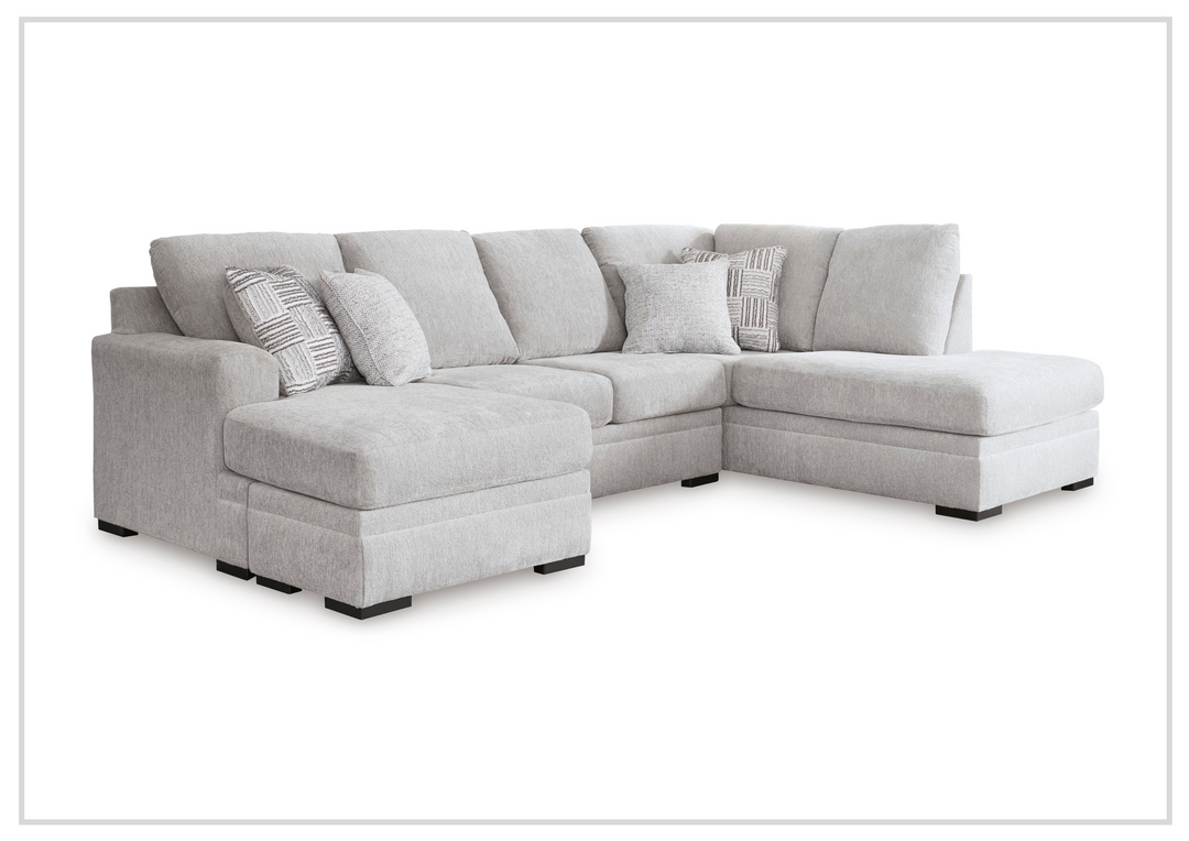 Gio Italia Gabrileigh 2-Piece U-Shaped Sectional Sofa with Chaise