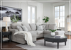 Gio Italia Gabrileigh 2-Piece U-Shaped Sectional Sofa with Chaise