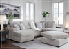Gio Italia Gabrileigh 2-Piece U-Shaped Sectional Sofa with Chaise