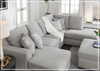 Gio Italia Gabrileigh 2-Piece U-Shaped Sectional Sofa with Chaise
