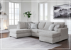 Gio Italia Gabrileigh 2-Piece U-Shaped Sectional Sofa with Chaise