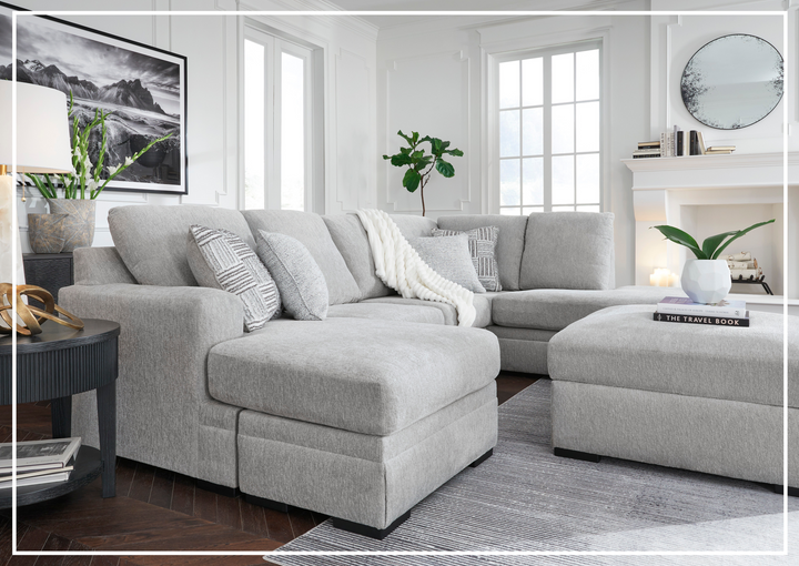 Gio Italia Gabrileigh 2-Piece U-Shaped Sectional Sofa with Chaise