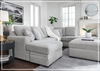 Gio Italia Gabrileigh 2-Piece U-Shaped Sectional Sofa with Chaise