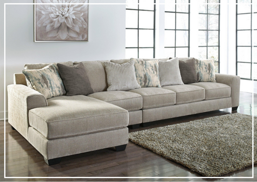 Gio Italia  Alderley  L-Shape Sectional Loveseat with Chaise-Jennihome