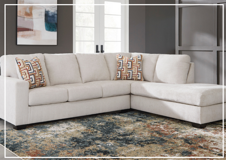 Gio Italia Amalfi 2-Piece Sectional Sofa with Chaise-Jennihome