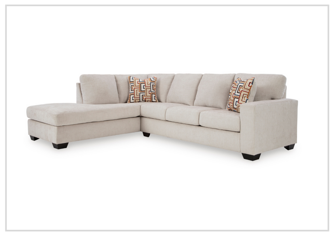 Gio Italia Amalfi 2-Piece Sectional Sofa with Chaise-Jennihome