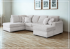 Gio Italia Gabrileigh 2-Piece U-Shaped Sectional Sofa with Chaise