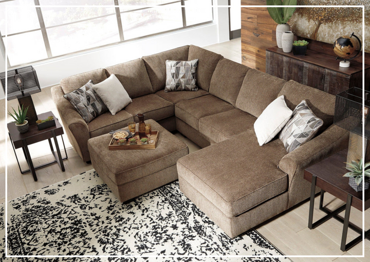 Gio Italia Graften 5-Seater U-Shaped sectional Sofa with Chaise-Jennihome