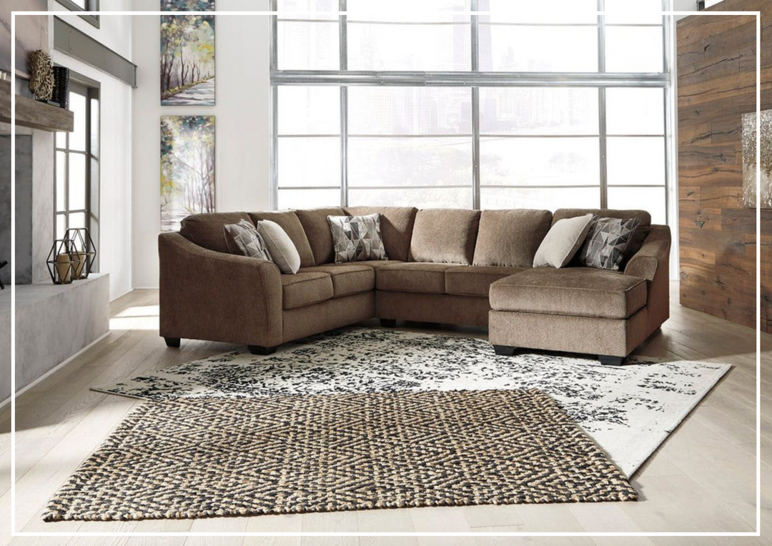 Gio Italia Graften 5-Seater U-Shaped sectional Sofa with Chaise-Jennihome