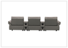 Montaro Sofa | Double Power Reclining | 2 Consoles | Klaussner