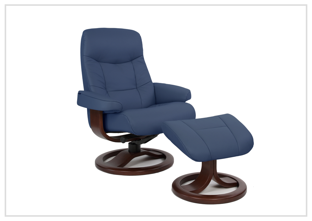 Muldal R Recliner Chair | Neck Support Swivel Base| Fjords