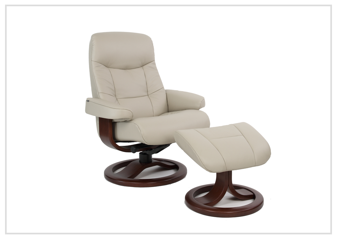 Muldal R Recliner Chair | Neck Support Swivel Base| Fjords