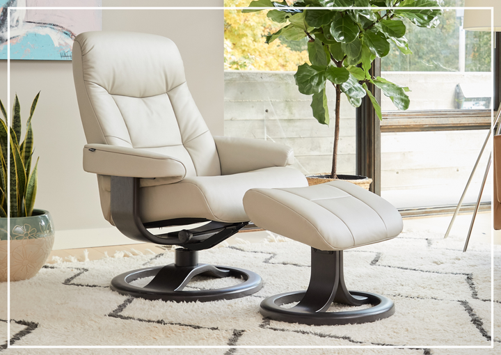 Muldal R Recliner Chair | Neck Support Swivel Base| Fjords