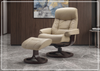 Muldal R Recliner Chair | Neck Support Swivel Base| Fjords