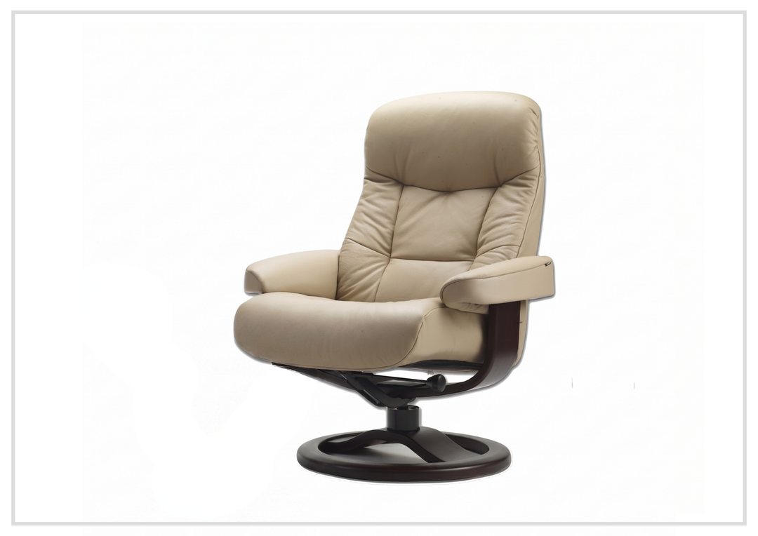 Muldal R Recliner Chair | Neck Support Swivel Base| Fjords