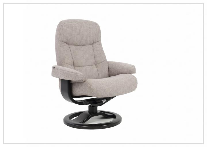 Muldal R Recliner Chair | Neck Support Swivel Base| Fjords