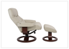Muldal R Recliner Chair | Neck Support Swivel Base| Fjords