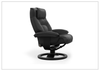 Mustang R Leather Recliner Chair | Foot Stool | Fjords - Jennihome