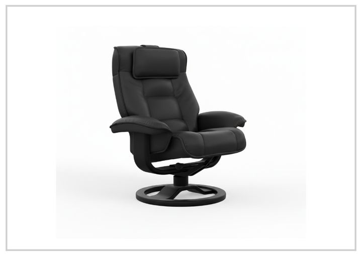 Mustang R Leather Recliner Chair | Foot Stool | Fjords - Jennihome