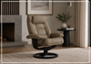 Mustang R Leather Recliner Chair | Foot Stool | Fjords - Jennihome