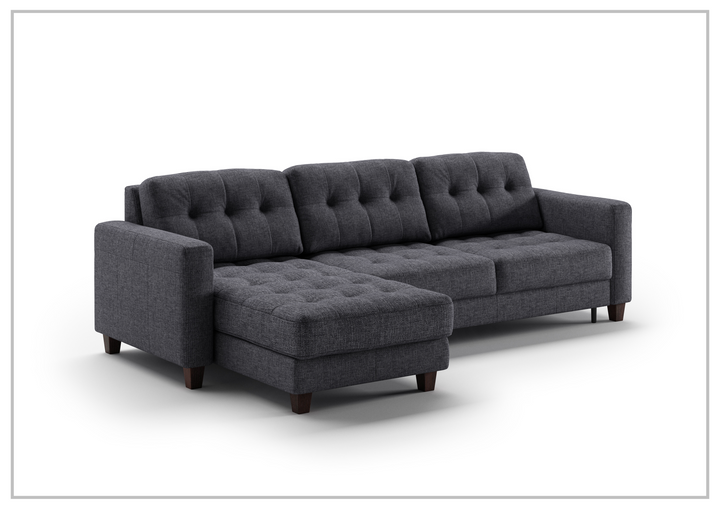 Luonto Noah L-shaped Sectional Sofa Sleeper with Reversible Chaise