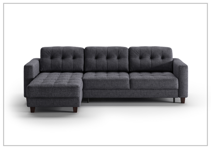 Luonto Noah L-shaped Sectional Sofa Sleeper with Reversible Chaise