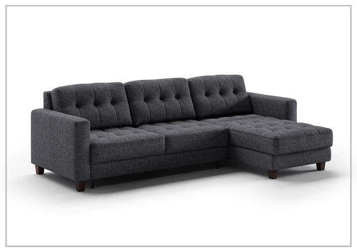 Luonto Noah L-shaped Sectional Sofa Sleeper with Reversible Chaise