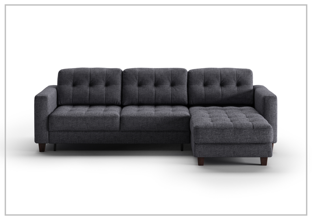 Luonto Noah L-shaped Sectional Sofa Sleeper with Reversible Chaise