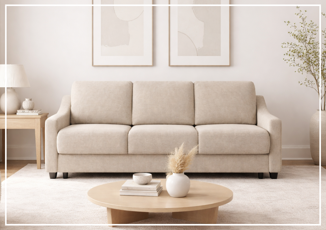 Nautica Fabric Sleeper Sofa| King/Queen size Bed | Level Deluxe| Luonto - Jennifer Furniture