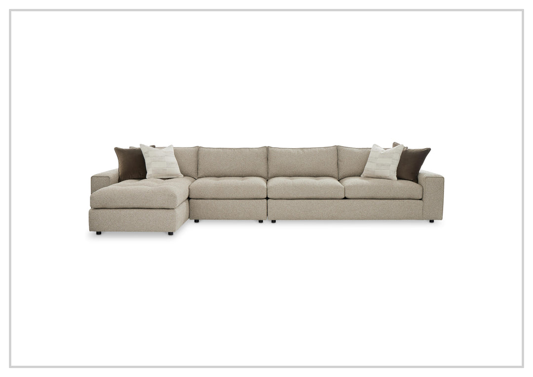 Nest Fabric Sectional | Modular Chaise | Bernhardt-Jennihome