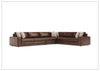 Nest Leather Sectional Sofa | L-Shape | Throw Pillow | Bernhardt - Jennihome