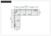Nest Leather Sectional Sofa | L-Shape | Throw Pillow | Bernhardt