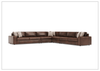 Nest Leather Sectional Sofa | L-Shape | Throw Pillow | Bernhardt - Jennihome